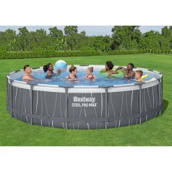 Frame-Pool-Set 'Steel Pro MAX™' Ø 457 x 107 cm mit Filterpumpe