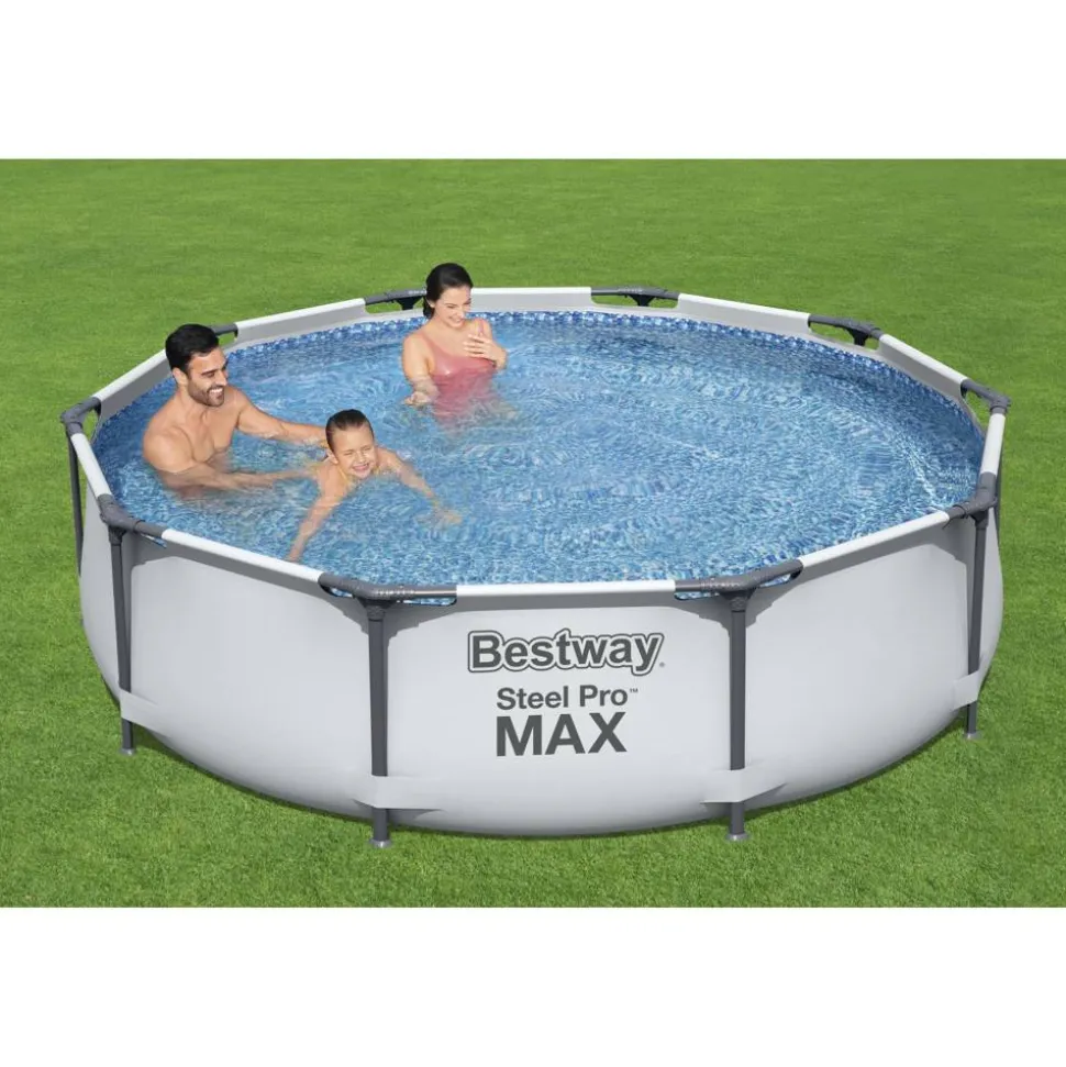 Frame-Pool-Set 'Steel Pro Max' Ø 305 x 76 cm mit Kartuschenfilter