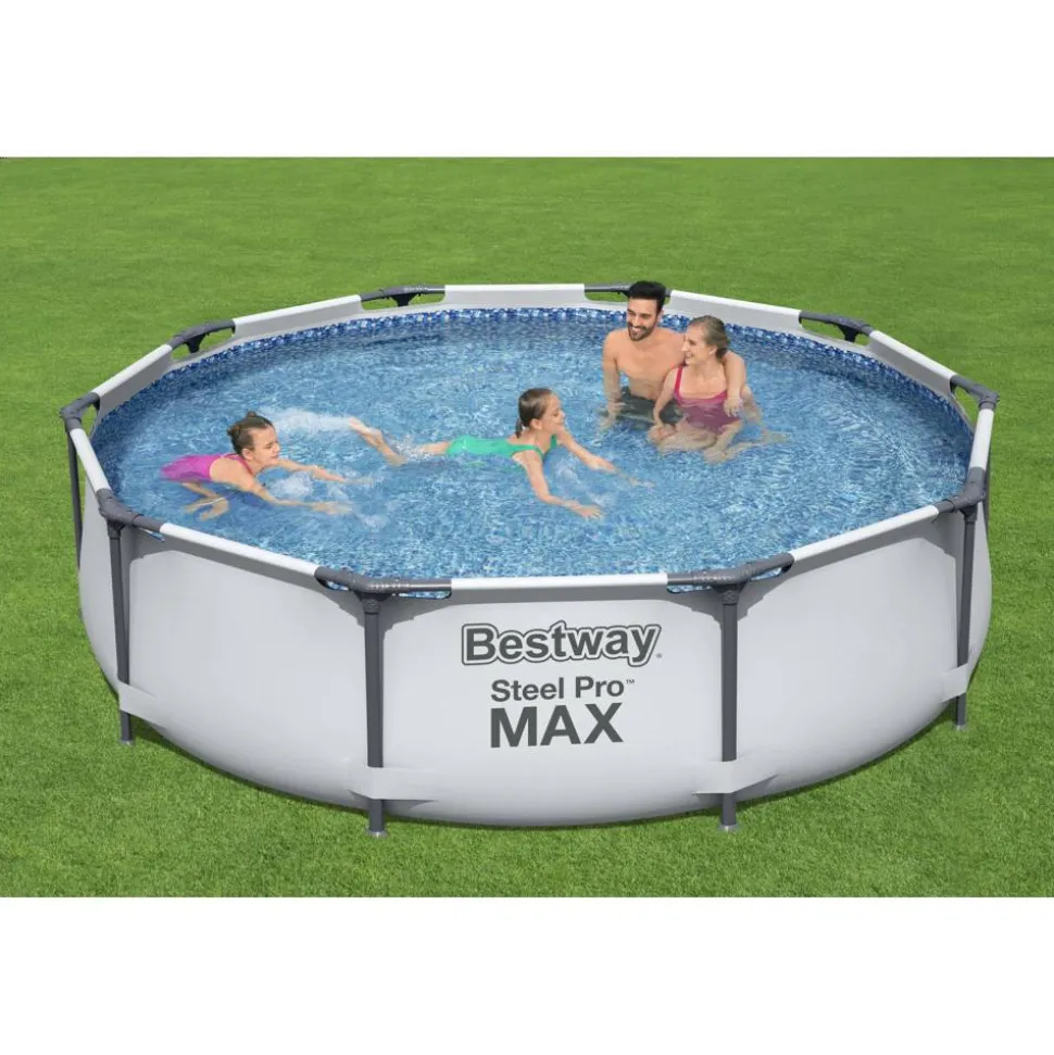 Frame-Pool-Set 'Steel Pro Max' Ø 305 x 76 cm mit Kartuschenfilter