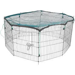 Freilaufgehege "Nature®” Metall 145 x 57 x 145 cm