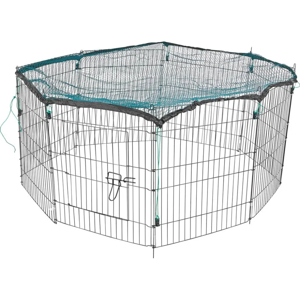 Freilaufgehege "Nature®” Metall 145 x 57 x 145 cm