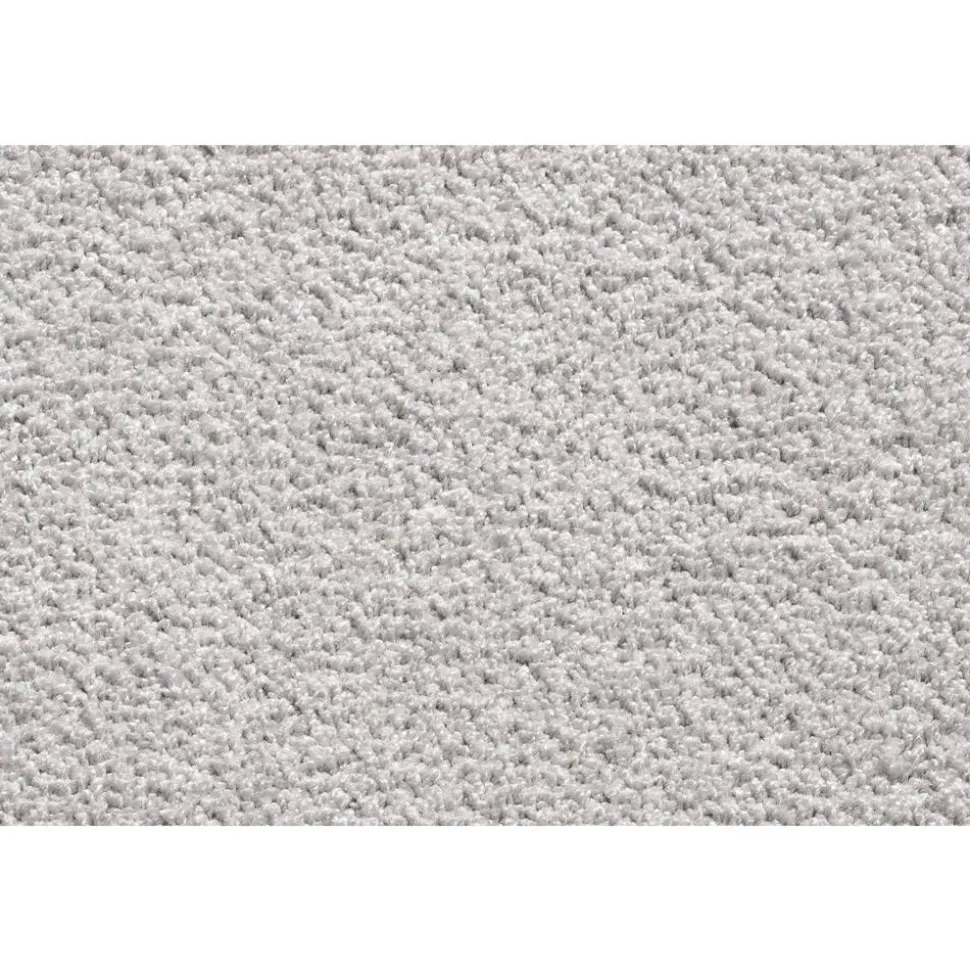 Frisee-Teppichboden 'Samar' Meterware silber 4 m