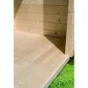 Fußboden Fichte naturbelassen 152 x 209 x 1,6 cm, für Gartenhäuser