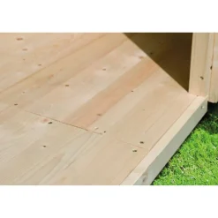 Fußboden Fichte naturbelassen 280 x 280 x 1,6 cm, für Gartenhäuser