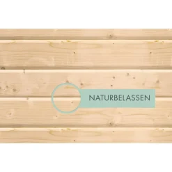 Fußboden naturbelassen 340 x 230 cm