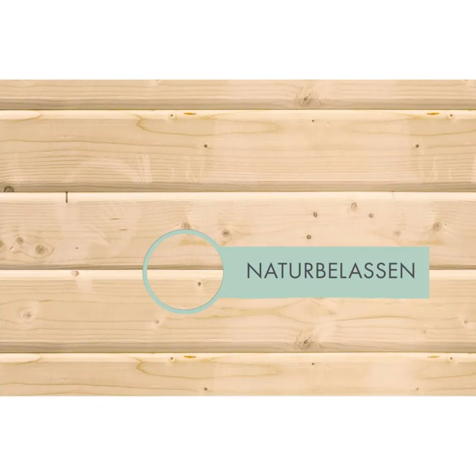 Fußboden naturbelassen 340 x 230 cm