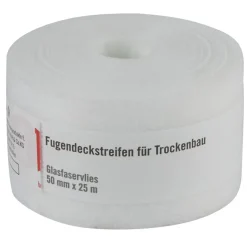 Fugendeckstreifen Glasfaservlies 25 m