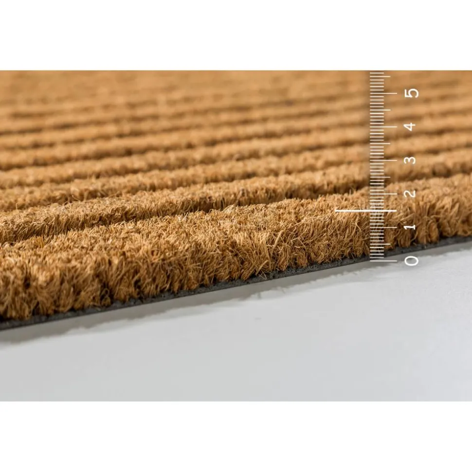 Fußmatte 'Coco Home' braun gestreift 40 x 60 cm
