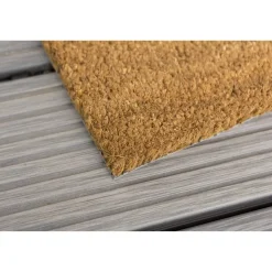 Fußmatte 'Kokosvelours' naturfarben 40 x 60 x 1,6 cm