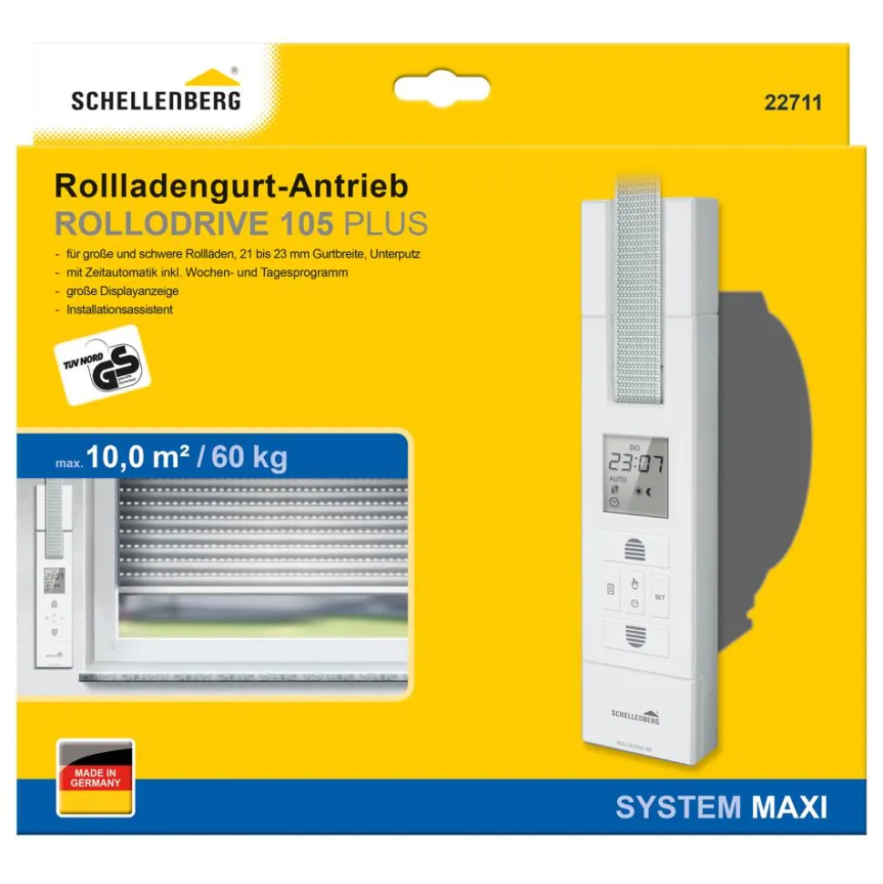 Funk-Rollladengurtantrieb '105 Plus Maxi'