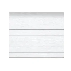 Garagen-Sektionaltor 'EcoStarMatic' mit Garagentorantrieb weiß 238 x 213 cm