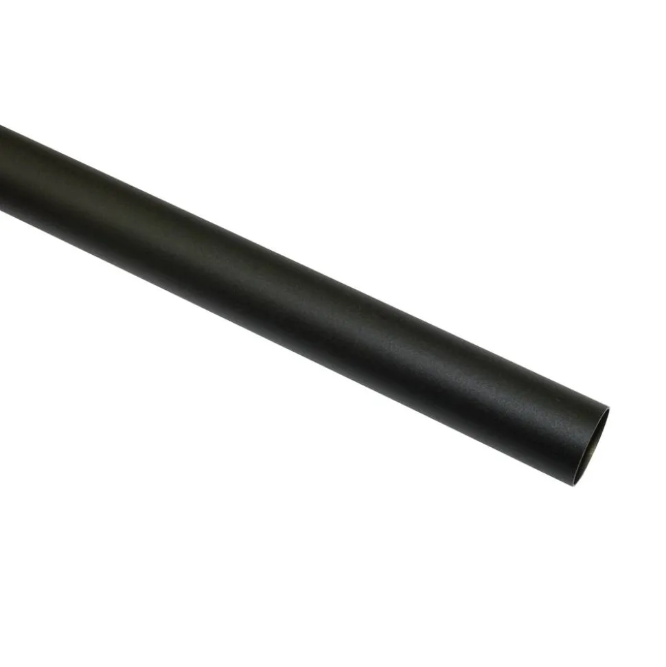 Gardinenstange 'Industrial Home' schwarz Ø 25 x 2400 mm