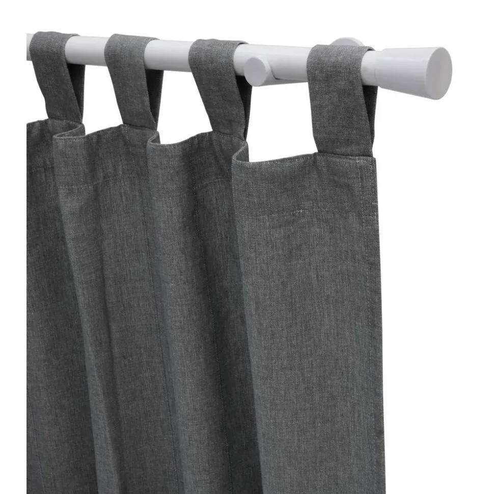 Gardinenstangen-Set 'Korfu' weiß Ø 28 x 1600 mm 5-teilig