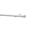 Gardinenstangen-Set 'Korfu' weiß Ø 28 x 2000 mm 5-teilig