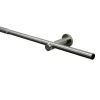 Gardinenstangen-Set 'Sol' Edelstahl-Optik 190 - 340 cm