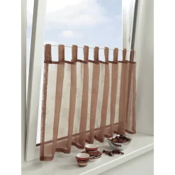 Gardinenstange zum Klemmen weiß 50 - 60 cm / 9 mm