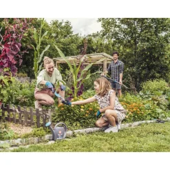 Garten- und Pflegehandschuh, Größe 8/M, türkis/grau