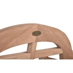 Gartenbank 'Picadilli' 2-Sitzer Teakholz braun 133 x 103 x 57 cm