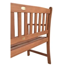 Gartenbank 'Promotion' 2-Sitzer Eukalyptusholz braun 110 x 86 x 56,5 cm