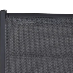Gartenbank 'Tesoro' 2-Sitzer Aluminium grau 138,5 x 97 x 67 cm