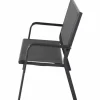 Gartenbank 'Tesoro' 2-Sitzer Aluminium anthrazit 138,5 x 97 x 67 cm