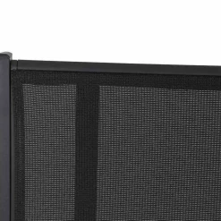 Gartenbank 'Tesoro' 2-Sitzer Aluminium anthrazit 138,5 x 97 x 67 cm