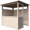 Gartenbar 'Safran' naturbelassen 230 x 207 x 182 cm