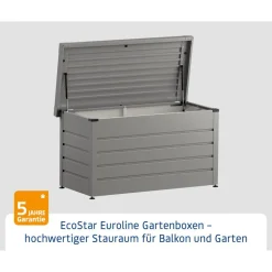 Gartenbox 'Euroline' Stahl/Metall 136 x 72,5 x 67,2 cm