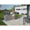 Gartenbox 'StyleBox 170' Stahl grau 170 x 81 x 70 cm