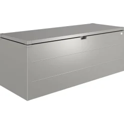 Gartenbox 'StyleBox 210' Stahl hellgrau 207 x 81 x 80 cm