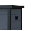 Gartenbox XXL 'Silva' 570 l Kunststoff anthrazit 150 x 74 x 66 cm