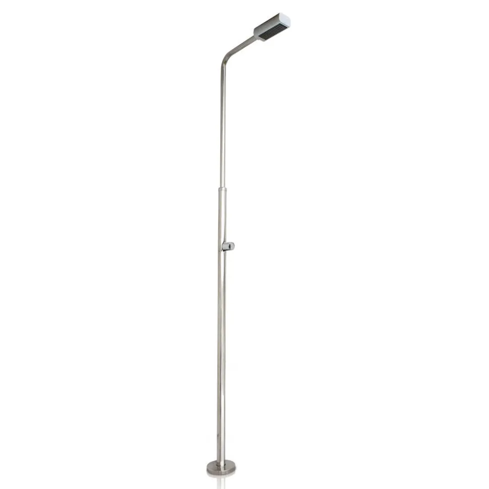 Gartendusche Edelstahl Ø 4,3 x 216 cm