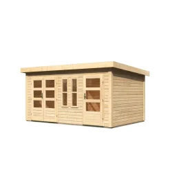Gartenhaus 'Flehingen 2' 426 x 276 x 228 cm naturfarben