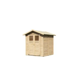 Gartenhaus 'Kolle 3' Fichtenholz naturbelassen 180 x 184 x 222 cm