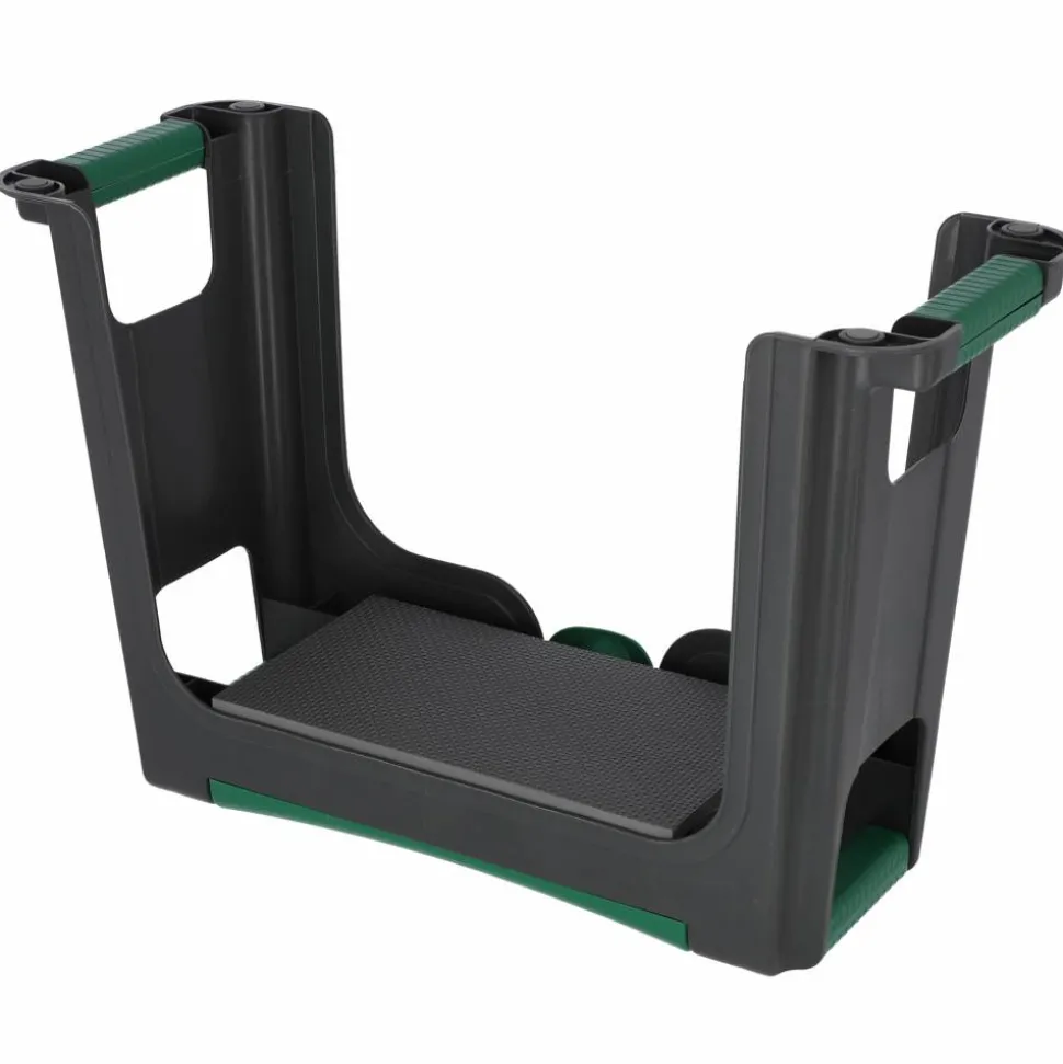 Gartenhocker anthrazit/grün