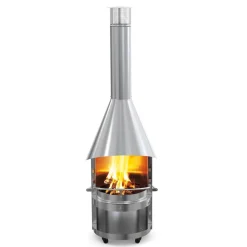 Gartenkamin 'Fuego ES' Edelstahl 70 cm