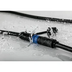 Gartenleuchten-Set 'Plug & Shine' 3 Leuchten 50 lm silber