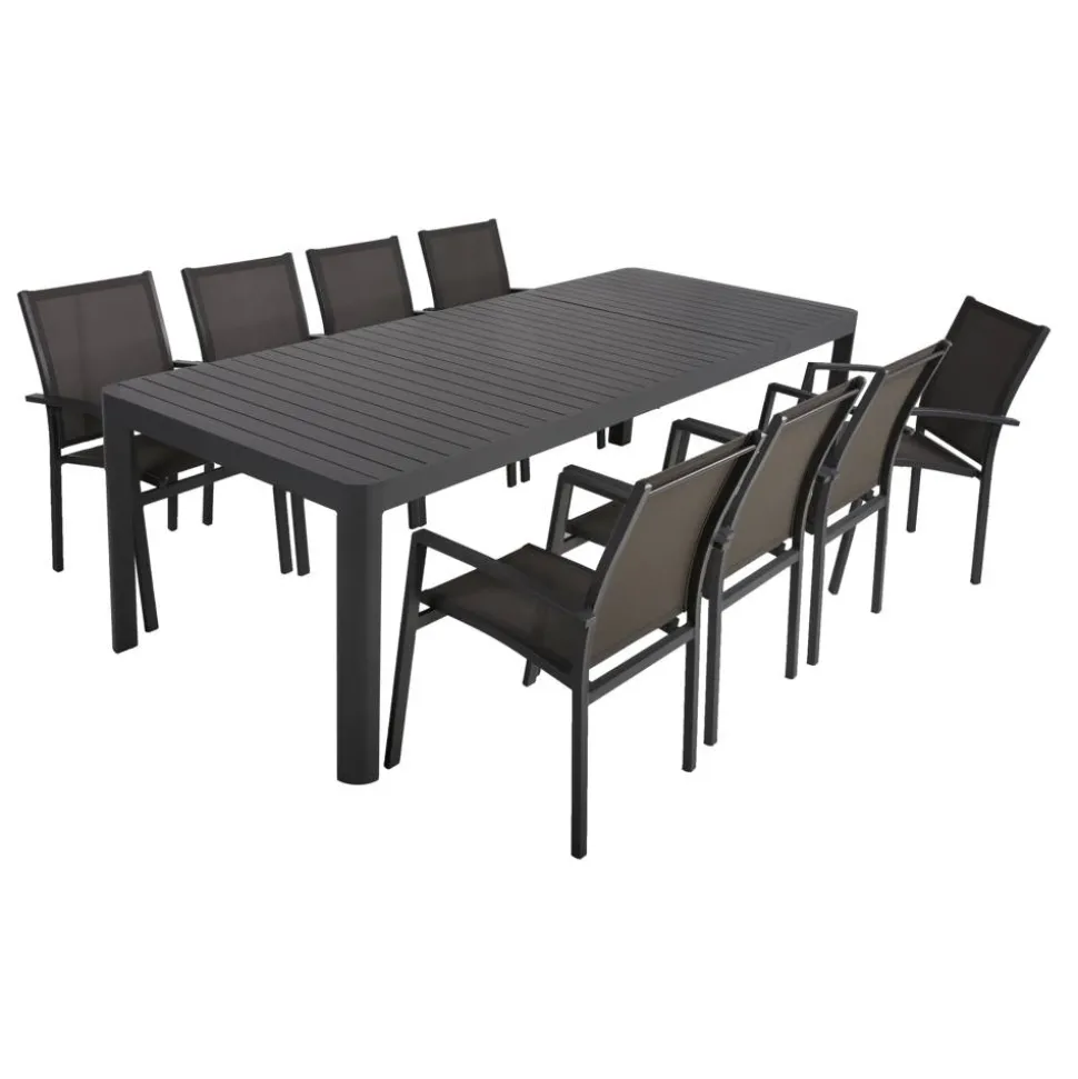 Gartenmöbelset 'Amira' für 8 Personen Aluminium