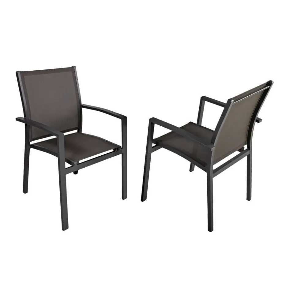 Gartenmöbelset 'Davina' für 4 Personen Aluminium