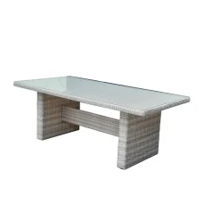 Gartenmöbelset 'Dijon/Bastia' für 6 Personen Kunststoff/Polyethylen