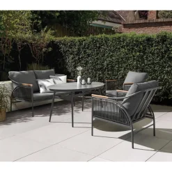 Gartenmöbelset 'Farina' für 4 Personen Stahl