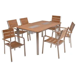 Gartenmöbelset 'Florence' für 6 Personen Aluminium