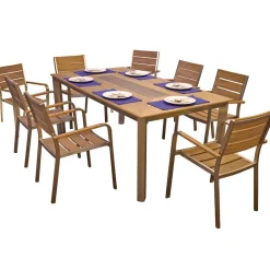 Gartenmöbelset 'Florence' für 8 Personen Aluminium