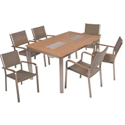 Gartenmöbelset 'Florence' für 6 Personen Aluminium