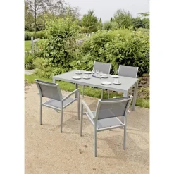 Gartenmöbelset 'Grace' für 6 Personen Aluminium