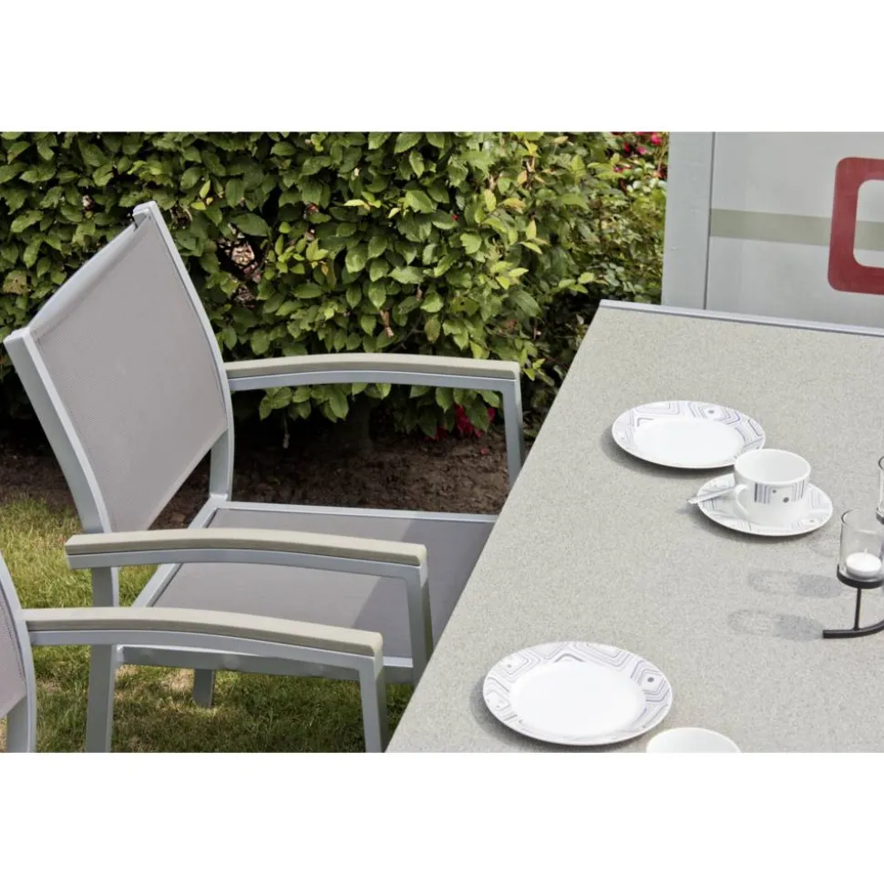 Gartenmöbelset 'Grace' für 6 Personen Aluminium
