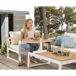 Gartenmöbelset 'Helena' für 5 Personen Aluminium