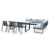 Gartenmöbelset 'Hollywood' für 9 Personen Aluminium