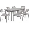 Gartenmöbelset 'Jasmin' für 6 Personen Aluminium