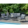 Gartenmöbelset 'Kleo' für 5 Personen Stahl